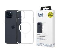 Custodia MagSafe 3MK trasparente per iPhone 15 Plus