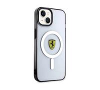 Custodia MagSafe Ferrari Outline, trasparente - iPhone 14 Plus