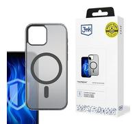 Custodia MagSafe Frosty 3MK per iPhone 12 Pro Max, colore nero