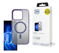 Custodia MagSafe Frosty 3MK per iPhone 13 Pro, colore viola