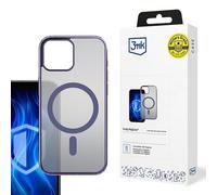 Custodia MagSafe Frosty per iPhone 15 3MK, colore viola