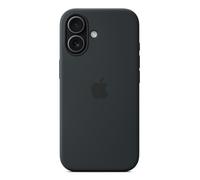 Custodia MagSafe in silicone Apple per iPhone 17 nera Protezione elegante e ricarica wireless