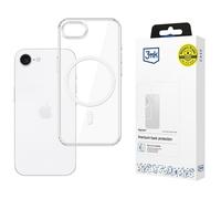 Custodia MagSafe per iPhone 16E 3MK, colore nero.