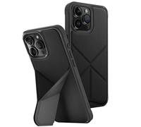 Custodia MagSafe UNIQ per iPhone 15 Pro Max, colore nero