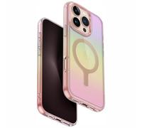 Custodia MagSafe UNIQ per iPhone 16 Pro, colore rosa