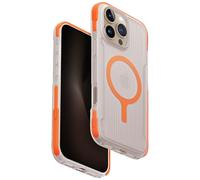 Custodia MagSafe UNIQ per iPhone 16 Pro Max, colore arancione