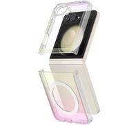 Custodia MagSafe Z Flip 6 semitrasparente iridescente