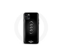 Custodia - MANIACASE - Iphone 12 pro - Logo Audi - Protezione urti - Morbida - Sportiva