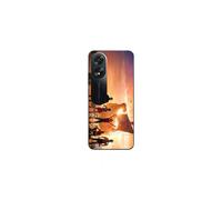 Custodia - MANIACASE - Oppo A58 - Nero - One Piece - Morbida