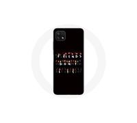 Custodia - MANIACASE - Samsung Galaxy A22 5G - Morbida - Nera - Stranger Things Buon Natale