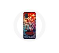 Custodia - MANIACASE - Samsung Galaxy A51 5G - Morbida - Bianca - Stranger Things Stagione 4