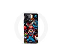 Custodia - MANIACASE - Xiaomi Redmi Note 12 Pro 5G - Nero - Super Mario Bros - Morbida