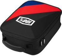 Custodia Maschera Moto 100% Nero, Rosso