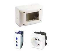 Custodia Master 3 moduli per frutti serie MIX IP40 S43097