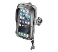 INTERPHONE SMMASTER - Custodia Universale da Moto per Cellulari Fino a 5,8 Pollici, Impermeabile con ZIP per Manubrio Tondo da 12 a 32mm