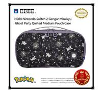 Custodia media trapuntata HORI Nintendo Switch 2 Gengar Mimikyu Ghost Party n...