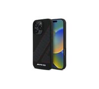 Custodia Mercedes Benz AMG a scacchiera con MagSafe per iPhone 16 Pro Max 6,9" Nero - AMHMP16X2SCFR