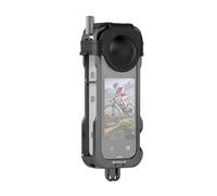 Custodia metallica PULUZ con coperchio obiettivo per Insta360 X4