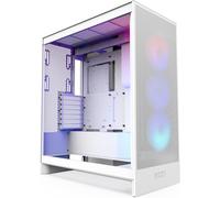 Custodia mid-tower NZXT H7 Flow RGB (2024) - Tutto bianco