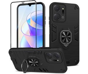 Custodia Militare per Honor X7a con Stand Girevole 360° e Protezione Schermo