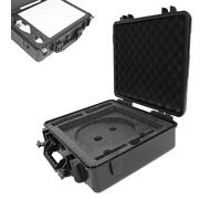 Custodia Mini, Custodia Rigida da Viaggio per Mini con Schiuma Modellata per Mini Parabola, Alimentatore, Cavo e Cavo Ethernet, Cavalletto e Adattatore per Tubi