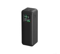Custodia minimalista in silicone per Anker per Prime Power Bank da 27650 mAh, supporta ricarica ininterrotta e utilizzo della porta (nero)