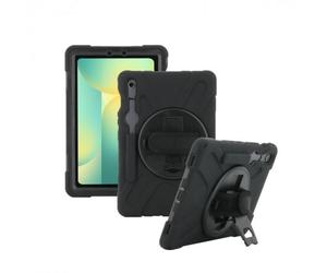 Custodia Mobilis 072006 Galaxy Tab S10 FE/S9 FE silicone nera con tracolla