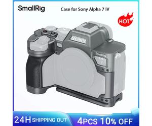 Custodia modulare ibrida SmallRig A7 IV per custodia protettiva per fotocamera Sony Alpha 7 IV con impugnatura ergonomica e piastra integrata per Arca-Swiss