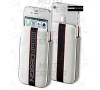 CUSTODIA MOMO DESIGN HARD SLEEVE RACING BIANCA PER IPHONE 4/4S CELLULAR LINE