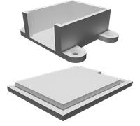 Custodia Montabile per Modulo Relè 2 Canali Stampata 3D Contenitore Coperchio