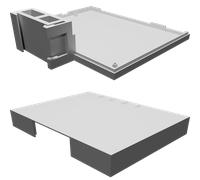 Custodia Montaggio Guida DIN per Mikrotik hAP Lite RouterBoard Supporto 3D