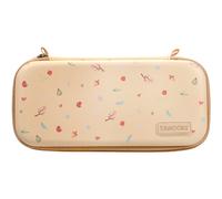 TANOOKI - Borsa da trasporto per Switch 2, design adorabile, bella custodia per Switch 2, compatibile con Switch/OLED/Lite, spazio interno per giochi, bianco sporco, Cozy