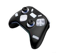 Custodia morbida blu per FLYDIGI per apex 5 anti-graffio blu morbida (nero) | Per un design sottile bianco, sensazione di leggerezza, reattivo pulsante, porta accessibile, look elegante