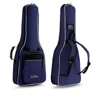 Custodia Morbida Borsa per Chitarra Classica Acustica 1/2 Imbottita 90 cm Blu