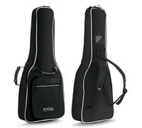 Custodia Morbida Borsa per Chitarra Classica Acustica 1/2 Imbottita 90 cm Nero