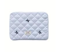 Custodia morbida for laptop e tablet con grafica a fiocco, 11, 13,3, 14 e 15,6 pollici(Blue,15-15.6 inch)