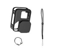 Custodia morbida in silicone con adattatore a sgancio rapido Compatibilità per obiettivo della fotocamera 360 Action Camera che copre le protezioni dell'obiettivo della fotocamera