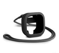 Custodia morbida in silicone con cordino per Bose per SOUNDLINK 2a generazione, custodia protettiva con copertura completa per l'accesso ai pulsanti, accessorio da viaggio leggero (nero)