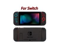 Custodia morbida in silicone con logo nero e colori caramella per console di gioco Nintendo Switch NS Joy Con