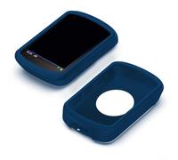 Custodia morbida in silicone con pellicola protettiva per Garmin Edge 540 e 840, custodia per computer da bicicletta blu (blu)