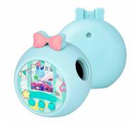 Custodia morbida in silicone liquido per console di gioco, resistente alle cadute, carina protettiva per Punirune antiscivolo saccessori (Blu)