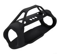 Custodia morbida in silicone per altoparlante JBL per Xtreme 5, antiurto, con moschettone e cinghia, custodia impermeabile per mini altoparlante portatile da viaggio, nero (B073-1-Nero)