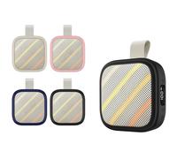 Custodia morbida in silicone per altoparlante wireless Soundcore Boom Go 3i, protezione completa a 360°, antiurto, antipolvere, anti-impronte, antiscivolo, lavabile, con ritagli precisi (rosa)