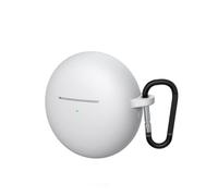 Custodia morbida in silicone per auricolari wireless FreeBuds 7i, custodia protettiva antiurto per FreeBuds 7i, colore bianco
