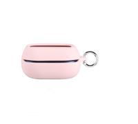 Custodia morbida in silicone per auricolari wireless JBL LIVE BUDS 4, ultra sottile, antigraffio, anti-smarrimento, con fibbia rotonda, accessori per auricolari Live Buds 4 (rosa)