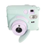 Custodia morbida in silicone per fotocamera 12 istanti Custodia protettiva in silicone con copriobiettivo copertura antiscivolo