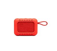 Custodia morbida in silicone per JBL Go 5, custodia protettiva antiurto per JBL Go 5 (rosso)