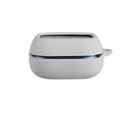 Custodia morbida in silicone per JBL Live Buds 4, antiurto, custodia protettiva per auricolari wireless Live Buds 4 (grigio)