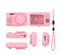 Custodia morbida in silicone per KODAK PIXPRO FZ55 Housing Shell Cover (rosa)