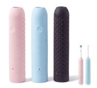 Custodia morbida in silicone resistente alle cadute per spazzolino Oral-B | Protegge da cadute e graffi. Impermeabile e lavabile per il bagno. Si ricarica con coperchio acceso. Ideale per la casa e i